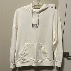 Reebok Men's Basketball Cream Hoodie